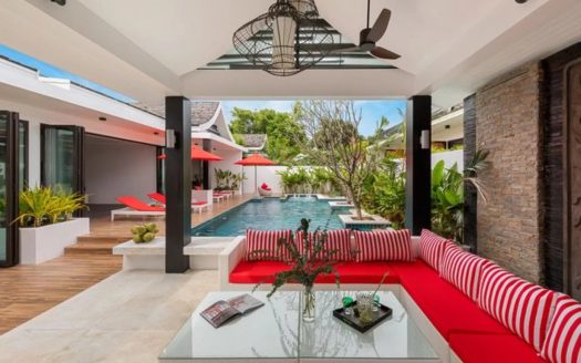 BEACHSIDE ASIAN MODERN VILLA