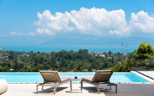 MODERN PRIVATE SEA VIEW VILLA