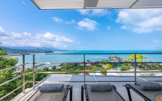 UNIQUE 3 BEDROOM SEAVIEW APARTMENT IN BANGRAK, KOH SAMUI