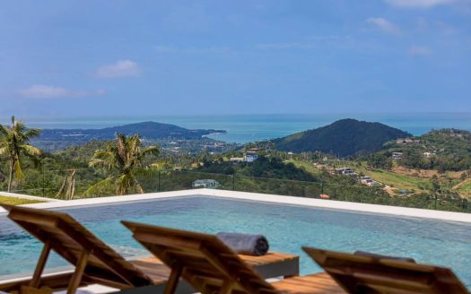 TROPICAL MODERN HOUSE 180° SEA VIEW